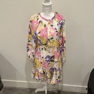 Current Air Multicolor Floral Dress